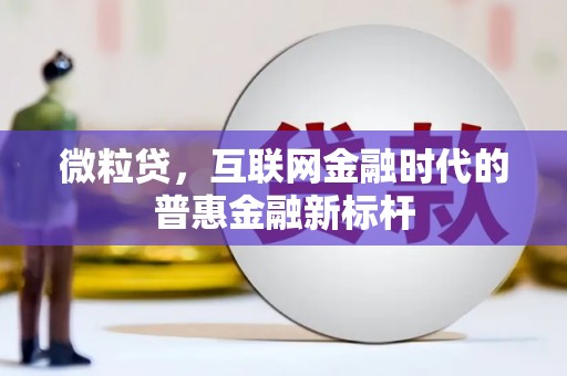喀什微粒贷，互联网金融时代的普惠金融新标杆
