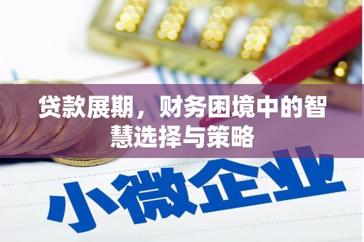 喀什贷款展期，财务困境中的智慧选择与策略