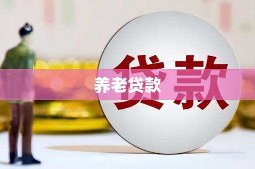 喀什养老贷款