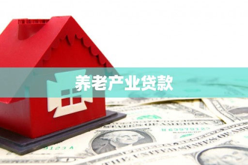 喀什养老产业贷款