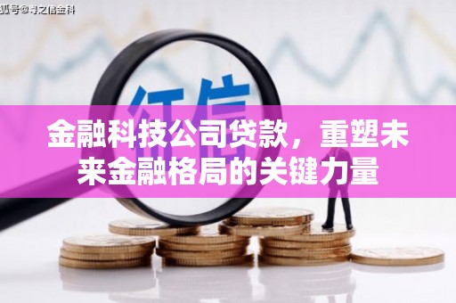 喀什金融科技公司贷款，重塑未来金融格局的关键力量