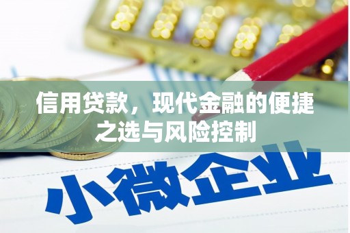 喀什信用贷款，现代金融的便捷之选与风险控制