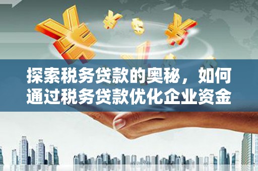 喀什探索税务贷款的奥秘，如何通过税务贷款优化企业资金流