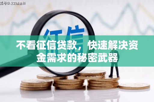 喀什不看征信贷款，快速解决资金需求的秘密武器