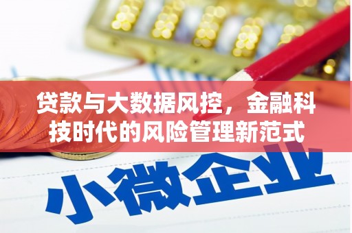 喀什贷款与大数据风控，金融科技时代的风险管理新范式