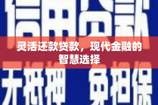 喀什灵活还款贷款，现代金融的智慧选择