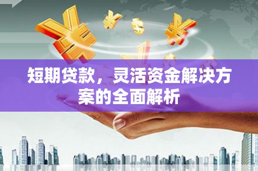 喀什短期贷款，灵活资金解决方案的全面解析