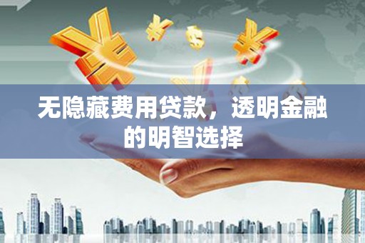 喀什无隐藏费用贷款，透明金融的明智选择
