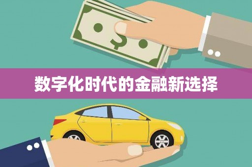 喀什数字化时代的金融新选择