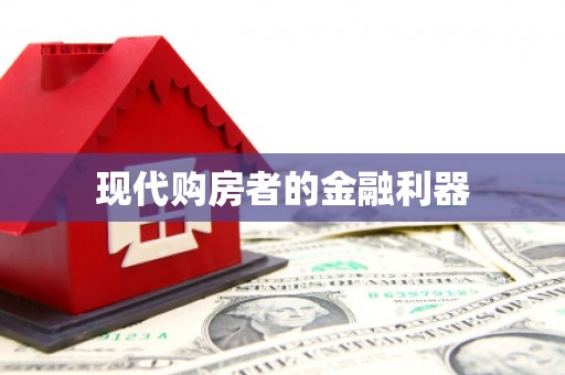 喀什现代购房者的金融利器