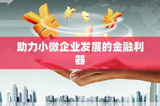 喀什助力小微企业发展的金融利器